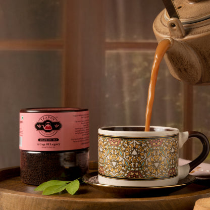 Teapoy Chai Jar